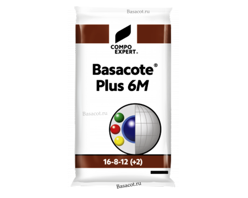 Удобрение Basacote Plus 6M (Базакот Плюс 6М) (16-8-12+МЭ) (25кг) (2023г)